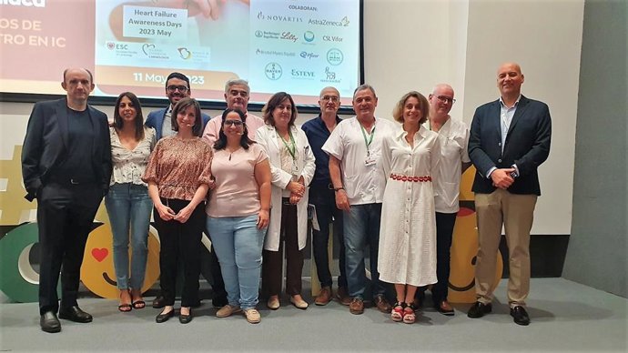 Participantes en las terceras jornadas de atención multidisciplinar del paciente con insuficiencia cardíaca