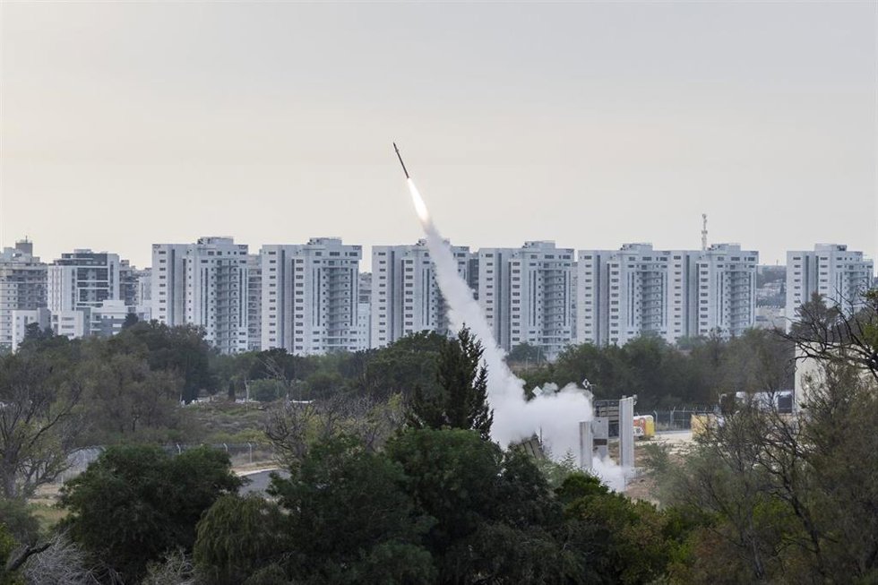 Sistema de defensa aéreo de Israel en Ascalón