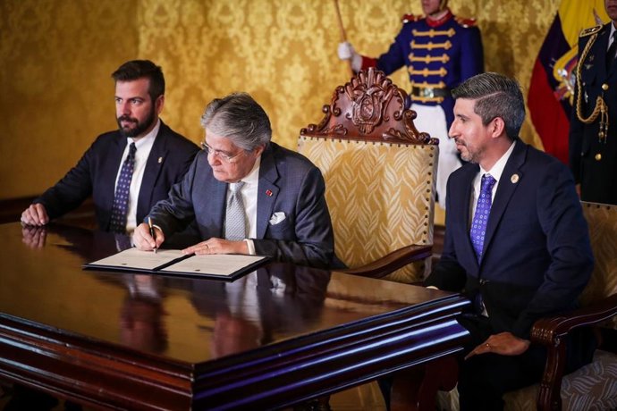 El presidente de Ecuador, Guillermo Lasso