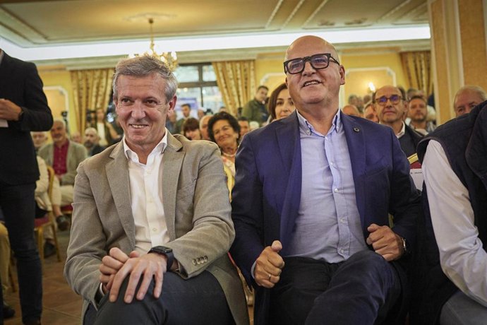 Alfonso Rueda participa en un mitin en O Pereiro de Aguiar (Ourense)