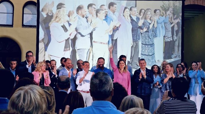 Acto de presentación de la candidatura del PP de Sanlúcar el pasado 8 de mayo.