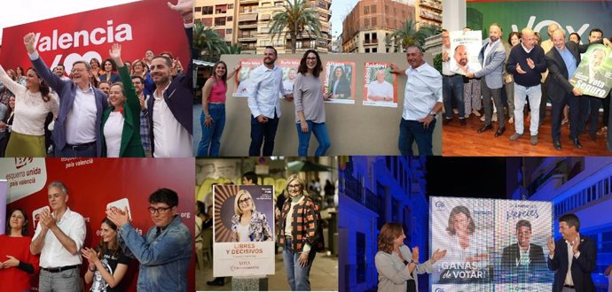 Los partidos valencianos arrancan la campaña
