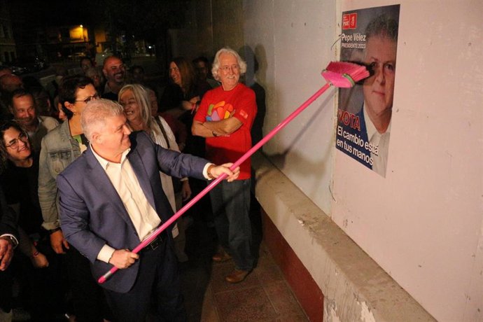 28M.- Vélez (PSOE) recuerda que la "ciudadanía tiene en sus manos abrir una nueva etapa en la Región de Murcia"