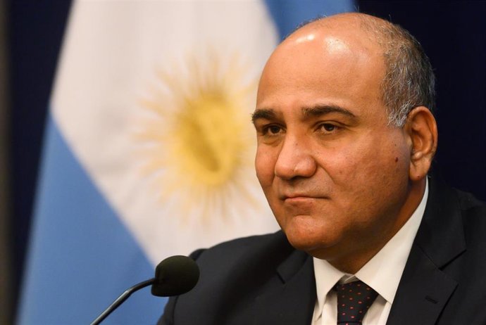 Archivo - El gobernador de Tucumán, Argentina, Juan Manzur