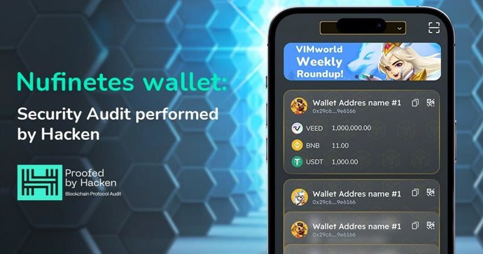 Nufinetes, a leading self-custodial wallet application for the safe and simple access to blockchain applications and web3 has been audited and certified by Hacken.