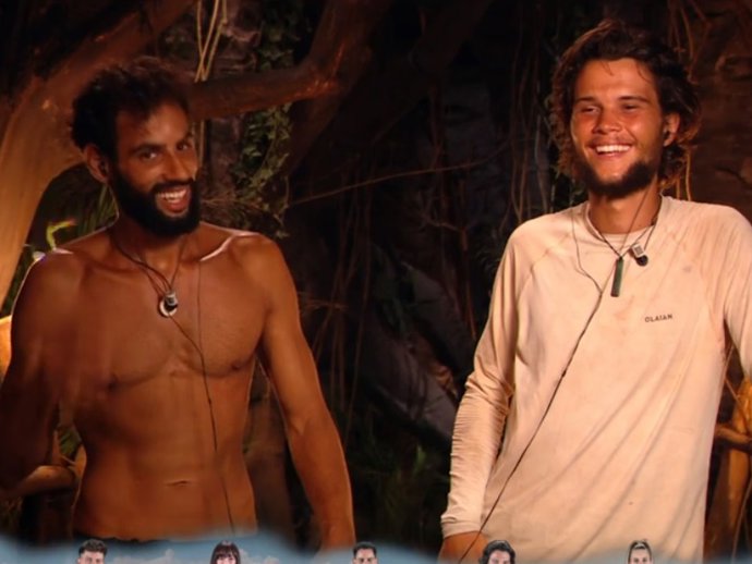 Asraf Beno y Bosco Martínez Bordiu