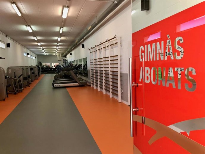 Archivo - Instalaciones de uno de los gimnasios municipales de Palma.