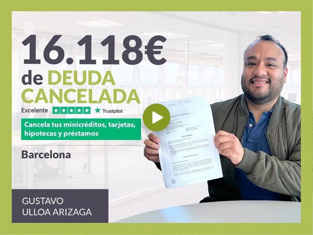 Exonerado con Repara tu Deuda por la Ley de Segunda Oportunidad.