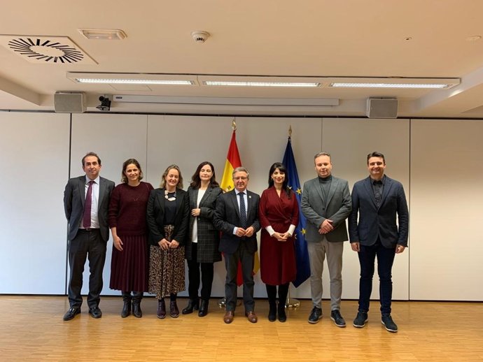 Foto de la reunión mantenida en Madrid el pasado mes de diciembre.