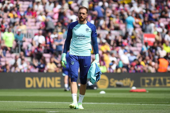 Jan Oblak con el Atlético de Madrid