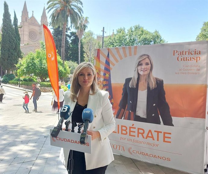 La portavoz nacional de CS y candidata a la presidencia del Govern, Patricia Guasp.