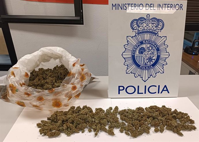 La Imagen De La Bolsa De Droga Intervenida En La Operación
