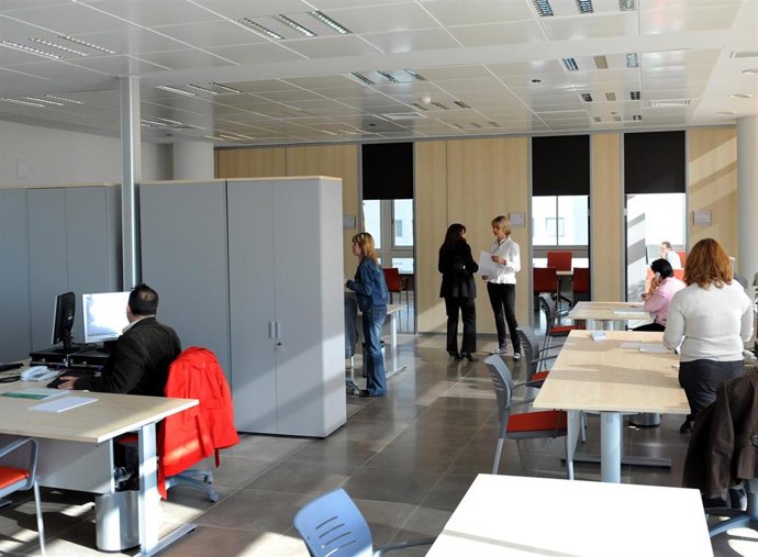 Imagen de un juzgado, archivo 