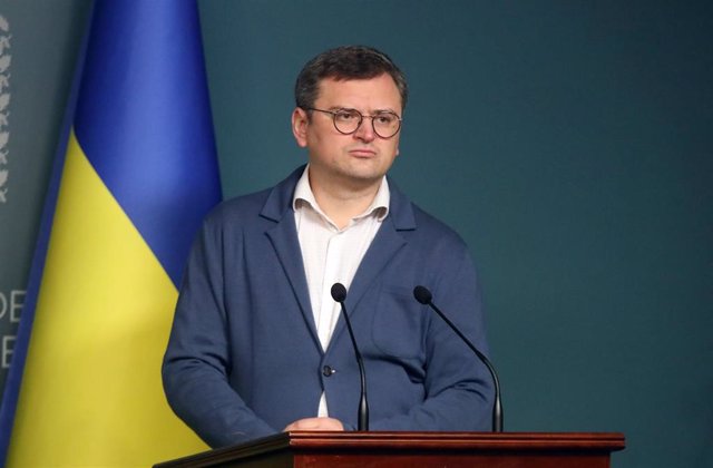 Archivo - El ministro de Asuntos Exteriores de Ucrania, Dimitro Kuleba.