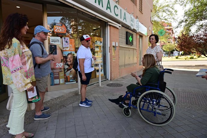 Insúa (CS) reivindica accesibilidad universal para todos los barrios de Granada.