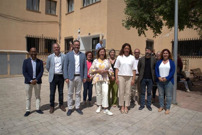 Los candidatos del PSIB a Cort, Govern y Consell de Mallorca; José Hila, Francina Armengol y Catalina Cladera.