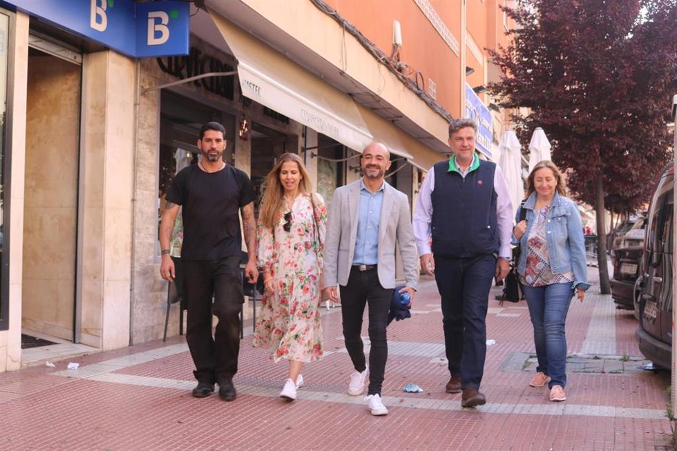 Los ediles de CS al Ayuntamiento de Guadalajara.