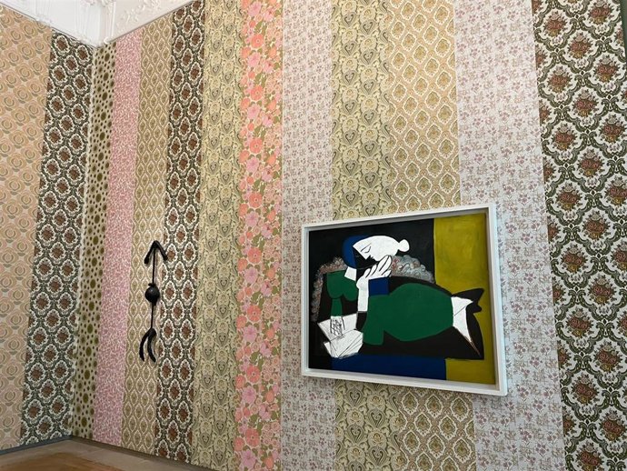 Cuadro de la muestra sobre Picasso en París