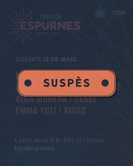 El Festival Espurnes de Llagostera (Girona) suspende la sexta edición