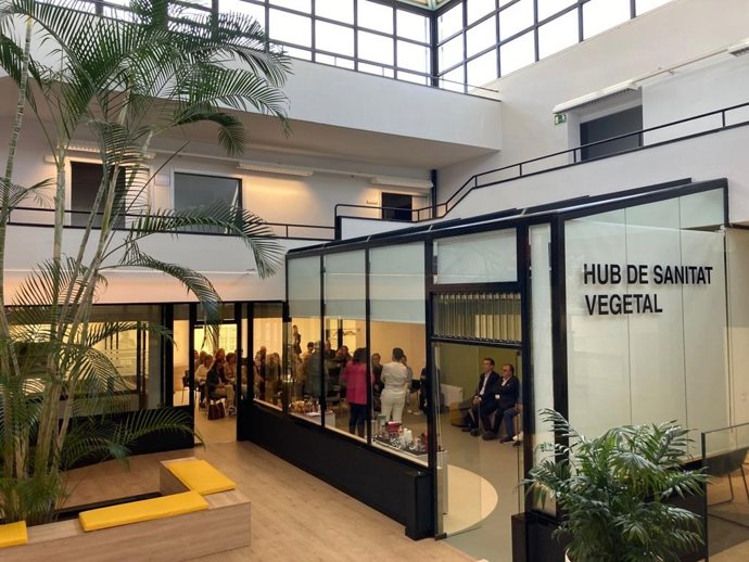 Instalaciones del Hub de Salud Vegetal.