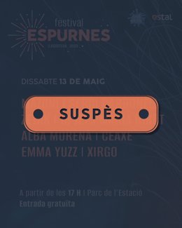 El Festival Espurnes de Llagostera (Girona) suspn la sisena edició