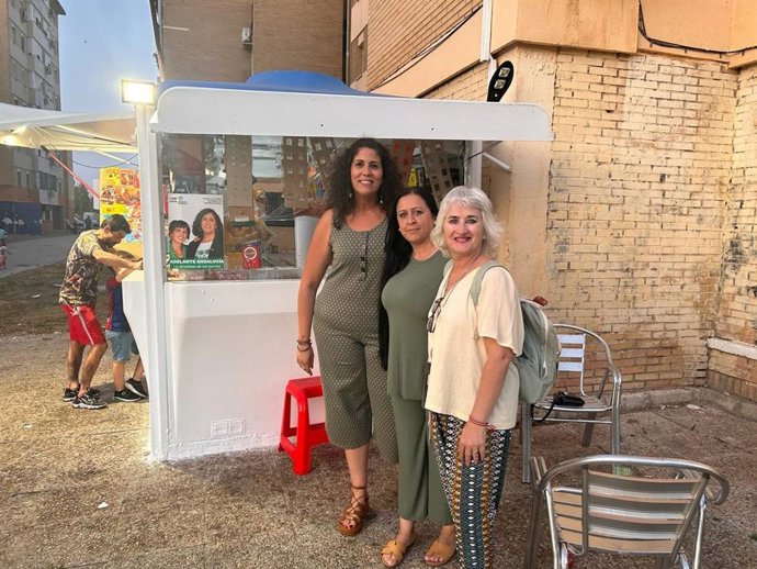 Visita de Adelante al Polígono Sur