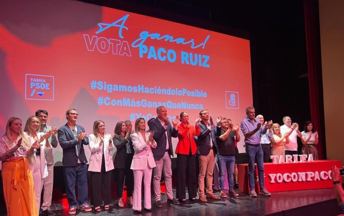 Acto del PSOE en Tarifa