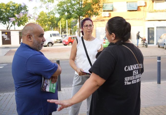 Sandro Mora en la zona de Campo de la Verdad