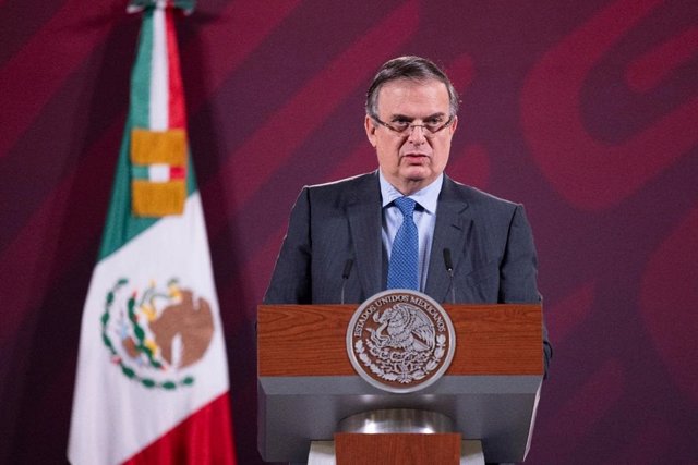 El ministro de Relaciones Exteriores de México, Marcelo Ebrard Casaubon