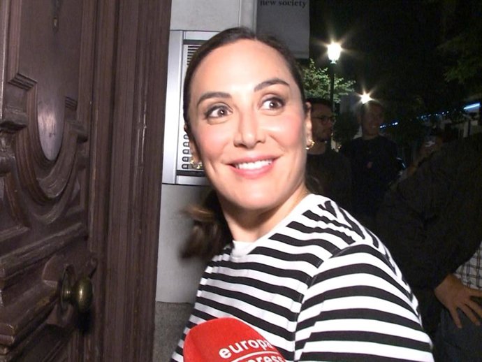 TAMARA FALCÓ LLEGA A SU CASA Y GUARDA SILENCIO CUANDO SE LE PREGUNTA POR SU DESPEDIDA DE SOLTERA