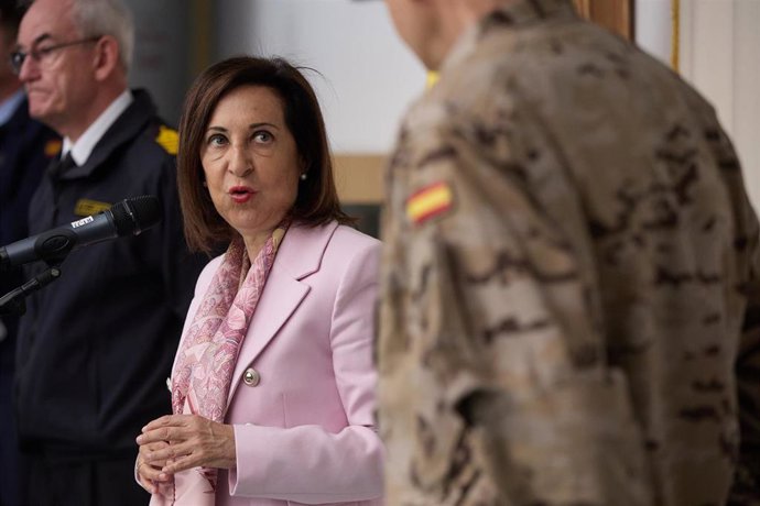 La ministra de Defensa, Margarita Robles. 