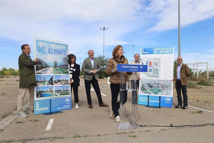 Chueca (PP) propone una Ciudad Inteligente del Deporte con capacidad para 4.500 espectadores en parking Norte.