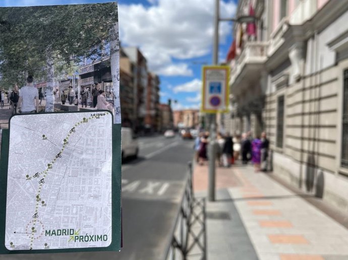 Propuesta del PSOE para Tetuán sobre la calle Bravo Murillo