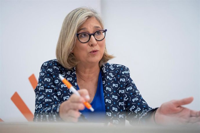 La candidata de Ciudadanos a la Presidencia de la Generalitat Valenciana, Mamen Peris