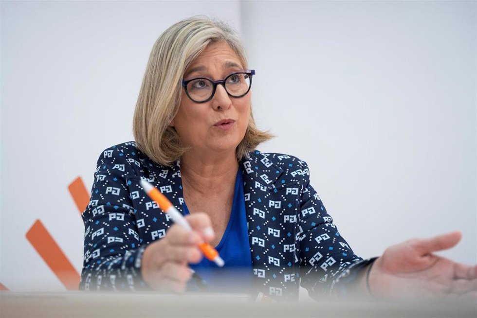 La candidata de Ciudadanos a la Presidencia de la Generalitat Valenciana, Mamen Peris