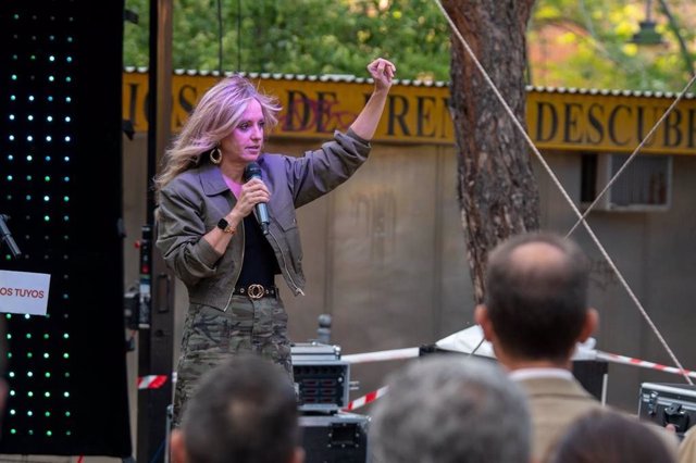 La candidata de CS a la Presidencia de la Comunidad de Madrid, Aruca Gómez