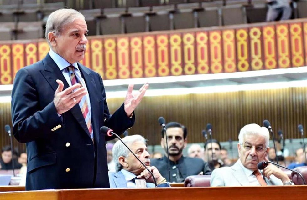 El primer ministro de Pakistán, Shehbaz Sharif