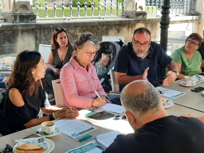 Encuentro de Granada Unida con el Partido Verde Europeo