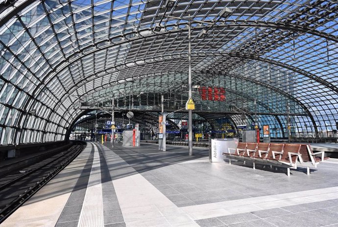 Estación central de tren de Berlín (Alemania)