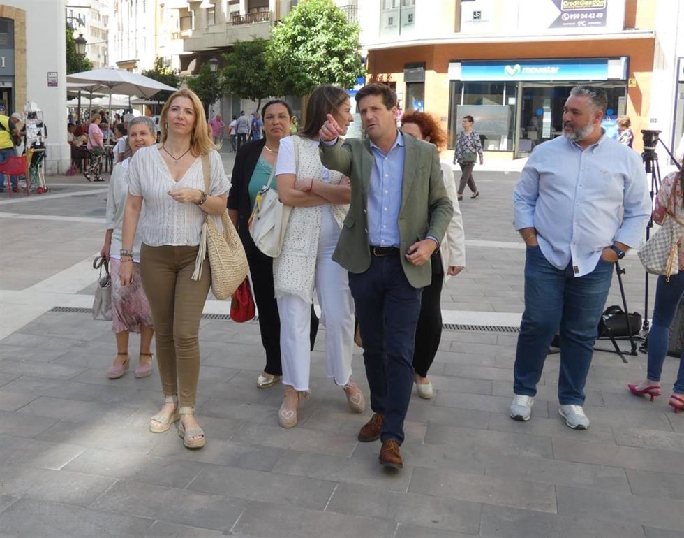 El candidato de Ciudadanos (Cs) a la Alcaldía de Huelva y portavoz del Grupo Municipal en el Ayuntamiento, Guillermo García de Longoria.