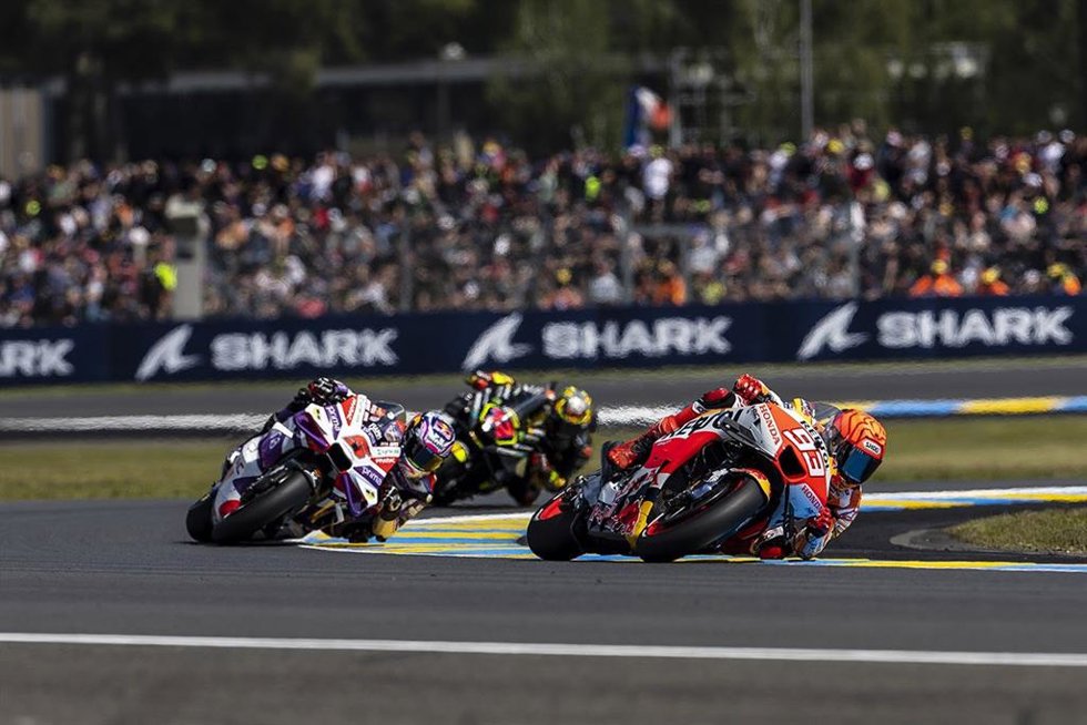 El piloto español de MotoGP Marc Márquez