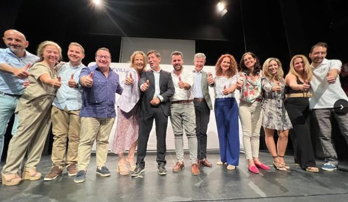 Acto del PP en Castilleja de Guzmán