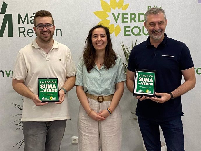 Helena Vidal, candidata a la Asamblea Regional por Más Región-Verde Equo y diputada de la Cámara presenta su programa electoral