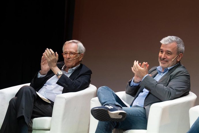 Los alcaldables de Barcelona, Xavier Trias (Junts) (i) y Jaume Collboni (PSC)