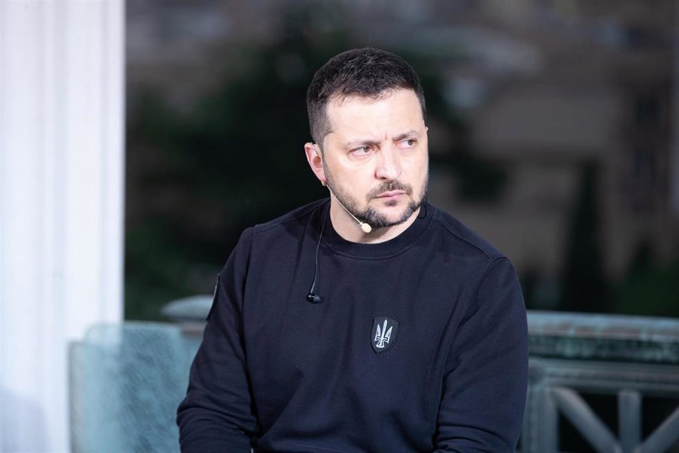 El presidente de Ucrania, Volodimir Zelenski 