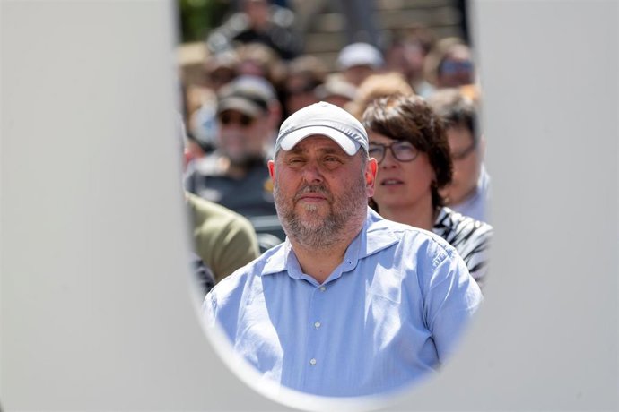 El presidente de ERC, Oriol Junqueras