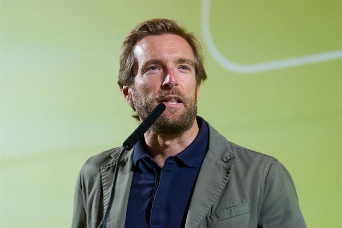 Archivo - El candidato del PRC a la Alcaldía de Santander, Felipe Piña