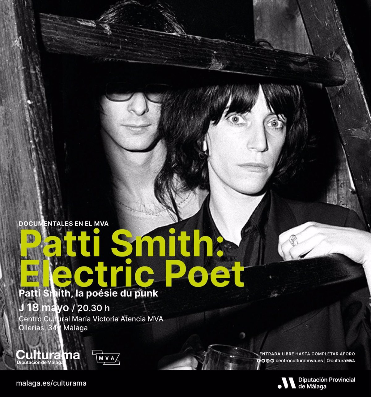 El Documental 'Patti Smith: Electric Poet' Y La Obra De Teatro 'Escuela ...