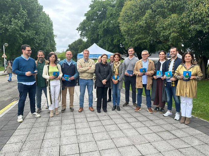 Acto de campaña de Foro Asturias en  Gijón