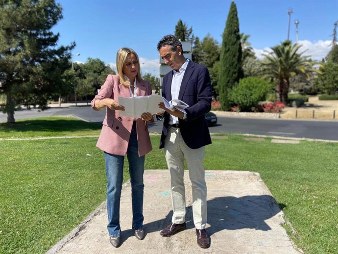 La candidata del PP a la Alcaldía, de Granada, Marifrán Carazo